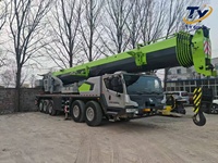 Grúa Móvil Usada ZOOMLION ZAT1000A7 Modelo 2022, 100 Toneladas, Pluma de 75m, Grúa Todoterreno