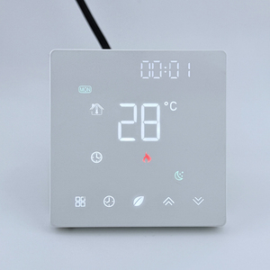 <span class=keywords><strong>Termostato</strong></span> Digitale Programmabile <span class=keywords><strong>per</strong></span> <span class=keywords><strong>Riscaldamento</strong></span> a Pavimento, Controllo Temperatura Sottopavimento con Schermo LCD Touch - Product Image 1