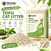 Meilleures ventes - Litière pour chat en tofu Micoodor - Stock européen pour une livraison rapide