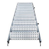 Échelles en acier pré-galvanisé pour échafaudages Layher Ringlock Q195, conformes à la norme BS-1139, pour usage extérieur - Vente en gros