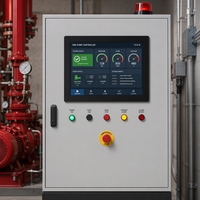 Système de pompe incendie diesel et électrique à double alimentation haute capacité avec coffret de commande automatique