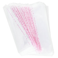 Sacs OPP personnalisés imprimés en gravure, jetables, 20*30+3CM, 100 pièces/paquet, pour T-shirts, transparents, en cellophane, avec fermeture autocollante