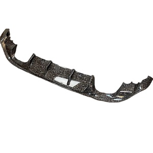 Diffuseur de pare-chocs arrière en carbone TCR avec feu stop et double échappement, pièces de voiture pour VW <span class=keywords><strong>Golf</strong></span> 7.5 7 R Line <span class=keywords><strong>GTI</strong></span> 2015-<span class=keywords><strong>2020</strong></span>, accessoire de tuning - Product Image 1