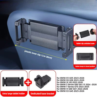 Support Multimédia Spécial pour Siège Arrière de Voiture pour BMW IX I5 G60 G05 G06 G61 X3 X5 X6 Série 5 Série 7 2025 G45, Support pour iPad et Téléphone