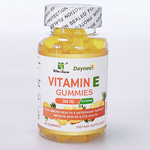 Winstown vitamina E gomitas potente antioxidante nutriente gomitas vitamina E 286mg sabor a piña suplemento de vitamina E - Product Image 1
