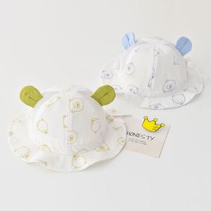 Chapeau de pêcheur d'été élégant pour bébés et jeunes enfants Chapeau de soleil fin et confortable pour bébé garçon et fille <span class=keywords><strong>Protection</strong></span> solaire - Product Image 3