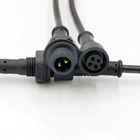 Hersteller liefert M12 wasserdichte Stecker-und Buchsen kabel 2 3 4 5-polig für LED-Außen anzeige