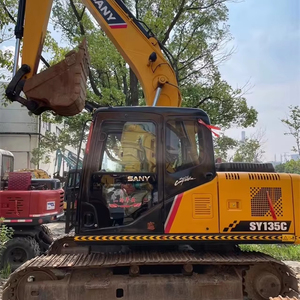 Excavadora Usada SY135C Nueva de 13 Toneladas con Certificación EPA y CE, con Bomba de Motor y Sistema Hidráulico Completo - Product Image 5