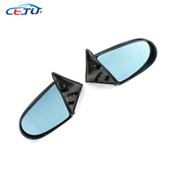 Rétroviseurs de porte de voiture de Style cuillère en carbone ABS noir pour Honda Civic EG6 EH2 EJ8 EM1 EK9 Integra DC5 Acura RSX 1992-2000