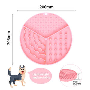 Silicone <b>Cat</b> Dog Licking Mat with Suction Cups Pet Feeding Lick Mat for Dogs Non Toxic Bpa Free Eco Friendly Slow <b>Feeder</b> Mats - Product Image 2