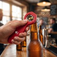 Geluidsgeactiveerde bieropener met spraakfunctie, gepersonaliseerd, USB oplaadbaar, promotioneel cadeau, groothandel, fabrieksdirect