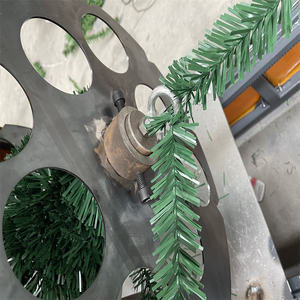 Mesin rajut jaring rumput sintetis rumput hijau otomatis penuh pagar rumput palsu buatan mesin pembuat pagar privasi - Product Image 3