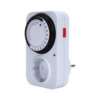 Ventes directes d'usine 10A 13A 15A 16A 12V 24V 36V 50V jours hebdomadaire heure minute Programmable automatique prise de minuterie numérique