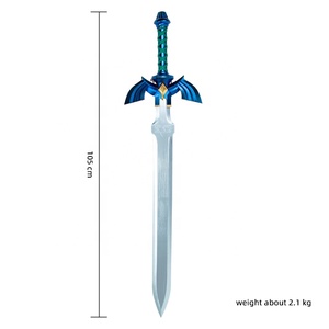 Legend of <span class=keywords><strong>Zelda</strong></span> Weapon Prop Lame en alliage d'aluminium Link Full Tang Master Sword Replica - Product Image 2
