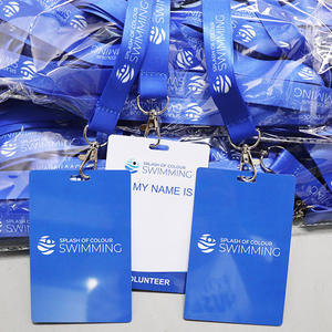 สายคล้องป้ายพีวีซีสำหรับการเข้างานอีเวนต์ป้ายโลโก้ที่กำหนดเอง - Product Image 1