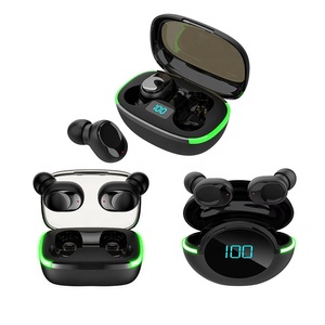 YX08 YX06 R12 E50 หูฟังไร้สายแบบสปอร์ต กันน้ำ ดีไซน์ใหม่ พร้อมจอ LED รองรับ OEM แบรนด์โลโก้ E89 E90 F9 M10 - Product Image 5