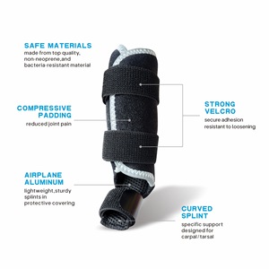 Professional Dog Leg Brace IP67 Waterproof Polyester <strong>Splint</strong> Carpal Tarsal Joint Support Injury Recovery Rear Front Leg Wrap - Product Image 3