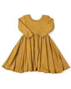 Vestido Tipo Túnica de Algodón Jersey para Bebés y Niñas Pequeñas, Falda Plisada, Vestido de Manga Larga para Otoño - Product Image 2