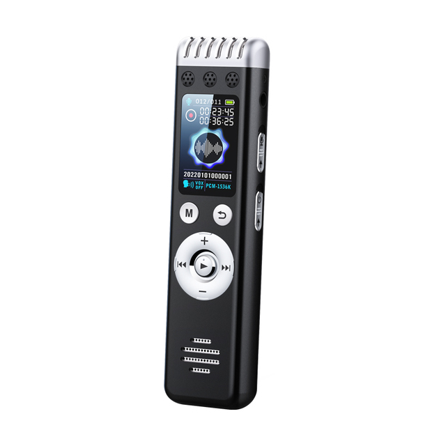 Q88 MP3 Player Digital Audio Dual Microphone Smart Fidelity Noise Reduction Recorder