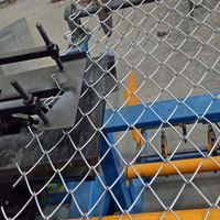 Machine entièrement automatique de grillage de cage de couche de poulet de contrôle de PLC de commande numérique par ordinateur à vendre