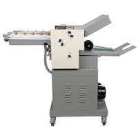 Machine à plier le papier entièrement automatique de qualité industrielle Bao Yu 384, ventilateur d'aspiration grande capacité, capacités de pliage double/triple