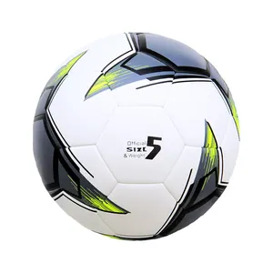 Sanhuan फुटबॉल की गेंद अनुकूलित फुटबॉल की गेंद पु थोक फुटबॉल कस्टम प्रिंट पीवीसी फुटबॉल की गेंद