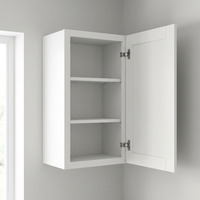 Armoire de rangement murale de cuisine moderne blanche