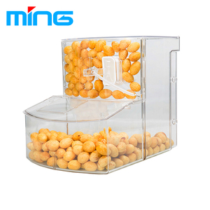Factory supply acrylic bulk candy food display dispenser bins sweet candy dispenser for supermarket