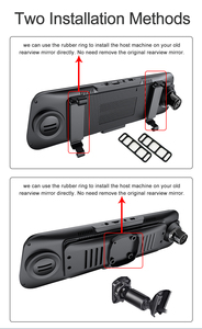 Jimilot jc181 Mini Dual Dash Cam 4G DVR 1080P GPS xe máy ảnh xoay USB góc nhìn rộng G-cảm biến nhiên liệu cắt 1 năm bảo hành - Product Image 4