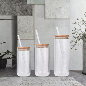 Mug à café en verre Pyrex borosilicate double paroi grande capacité pour café et eau – Vaisselle en verre - Product Image 3