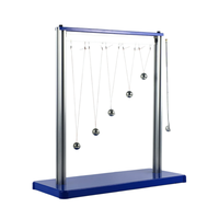 Démonstrateur de vibrations et de résonances forcées, style boule oscillante, équipement de laboratoire de physique pour lycée, pendule de Newton anti-gravité