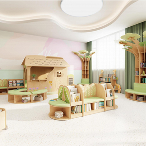 ชุดโต๊ะเก้าอี้ไม้สำหรับเด็กอนุบาล ทนทาน ออกแบบมาเพื่อความปลอดภัย - Product Image 4