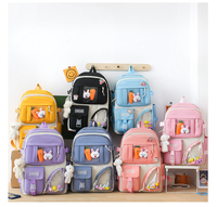 Offre Spéciale : Ensemble 3 Pièces – Sac à Dos Unisexe Tendance et Imperméable avec Fermeture Éclair et Fermoir, pour Usage Quotidien, Loisirs et École, et Trousse en Tissu Oxford
