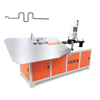 Máquina Dobladora de Alambre CNC 2D, Dobladora de Varillas de Hierro, Máquina Dobladora de Alambre 2D de Acero Resistente de Fábrica
