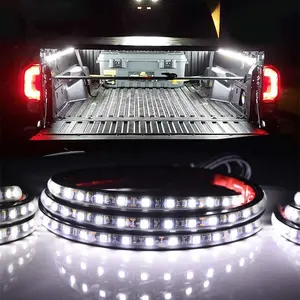 LED Cargo Truck Bed Light Strip Lamp Waterproof Lighting Kit with On-Off Switch Fuse For Jeep Pickup