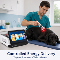 Appareil de thérapie laser de classe 4, 30W-60W, haute puissance, soulagement de la douleur, utilisation vétérinaire pour chiens, chats, chevaux. Aucun avis pour le moment.