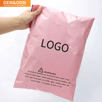 Offre Spéciale – Sacs d'expédition roses personnalisés en polyéthylène pour vêtements, avec bande auto-adhésive, étanches, en LDPE, enveloppes de livraison, sacs de coursier avec logo