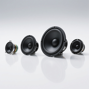 Set Speaker Mobil Komponen 6.5 Inch Cocok untuk Mobil Universal Kualitas Suara Jernih Speaker Mobil Komponen <span class=keywords><strong>2</strong></span>-Way - Product Image 6