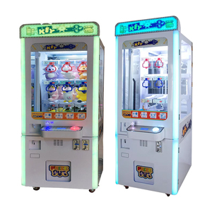 Golden <span class=keywords><strong>Key</strong></span> Master 9 15 lỗ vuốt cần cẩu Arcade Máy bán hàng tự động hoạt động bằng kim loại giải trí giải thưởng Tủ trò chơi phổ biến - Product Image 3