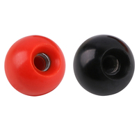 Haute qualité tournant en plastique bakélite noyau de fer boule bouton meubles poignée écrou M6-M12 Machine tire et tourne l'écrou à la main