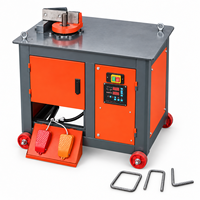 Machine à cintrer les étriers en acier CNC 6-36 mm pour étriers carrés, spirales et en U, série GF, formeur de barres d'acier