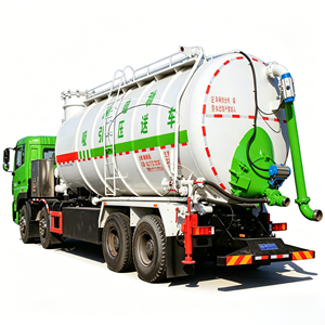 Camion de transport de ciment électrique pur de Chine, 30m³ à aspiration pneumatique, pour le transport sous vide et sous pression, en promotion - Product Image 1
