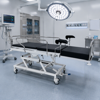 Table d'opération gynécologique et obstétricale multifonctionnelle manuelle hydraulique pour hôpital