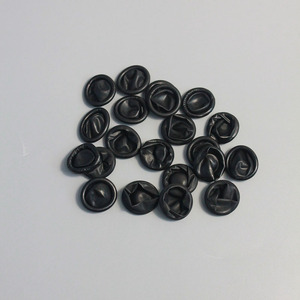 Myesde Poedervrije Zwarte Dikke Siliconen Antistatische Vingerafdekkingen Latex Rubber Vingerbedjes Voor De Industrie - Product Image 2