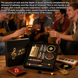 <strong>Whisky</strong> Cocktail Smoker Kit Elegant Wooden Gift Set for Bar Fans - Product Image 4