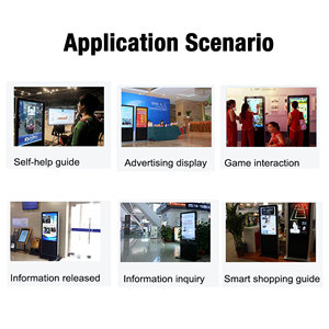 ODM OEM 4K UHD không khung mỏng bezel hoạt hình kỹ thuật số biển quảng cáo màn hình đám mây CMS tầng thường vụ kiosk trung tâm mua sắm - Product Image 4