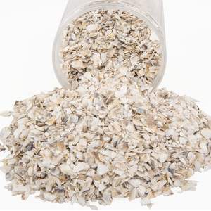 Coquilles d'huîtres concassées de 2 à 10 mm, aliment pour poulet, 1 lb (450 g/16 oz), contient du calcium, petites coquilles concassées naturelles en vrac - Product Image 4