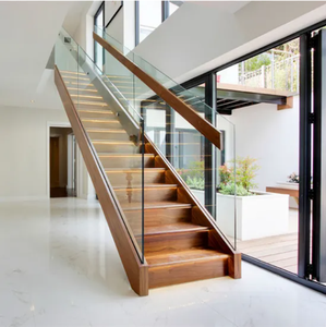 <span class=keywords><strong>Escalier</strong></span> en U avec large <span class=keywords><strong>palier</strong></span> - Premium pour les maisons de luxe et les bâtiments publics - Product Image 6