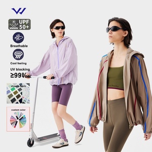 Veste de randonnée légère résistante aux UV UPF50, veste anti-soleil à manches longues pour femmes, Jas Baju Lengan Panjang Babae Na Magaan - Product Image 2