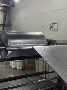 Lamina riflettente a doppio lato in alluminio per Bubble Wrap-isolamento termico per finestre, tubi, controllo della temperatura del magazzino - Product Image 3